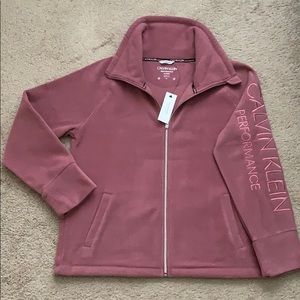 Calvin Klein Womens Fleece Jacket 